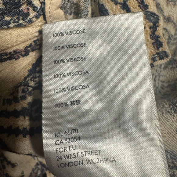 Anthropologie Paisley Print Balloon Harem Pants - Picture 7 of 8